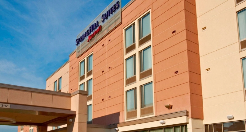 Visiting Ewing, stay at the Springhill Suites Marriott where we offer a free breakfast, parking, and shuttle service.