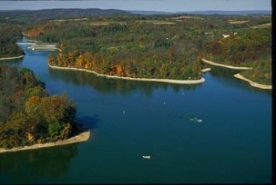 Blue Marsh Lake and Forest is a great place to go kayaking, or to just take a hike.