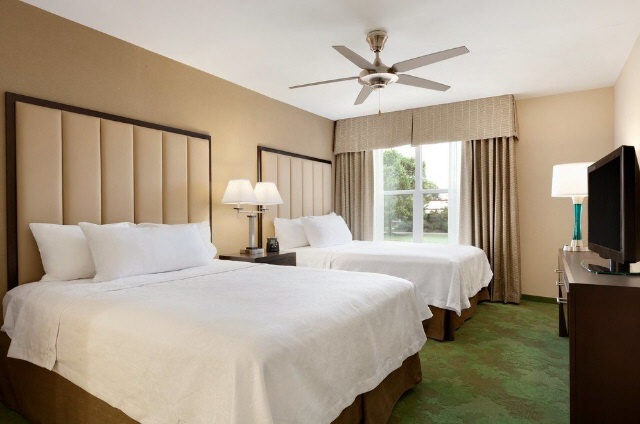Updated bedrooms give a bright feel to your stay